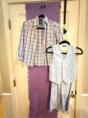 Izod Light Blue Boys' 3 piece Set